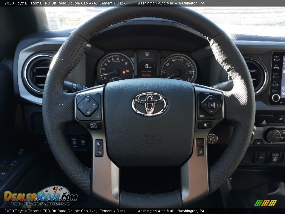 2020 Toyota Tacoma TRD Off Road Double Cab 4x4 Cement / Black Photo #4