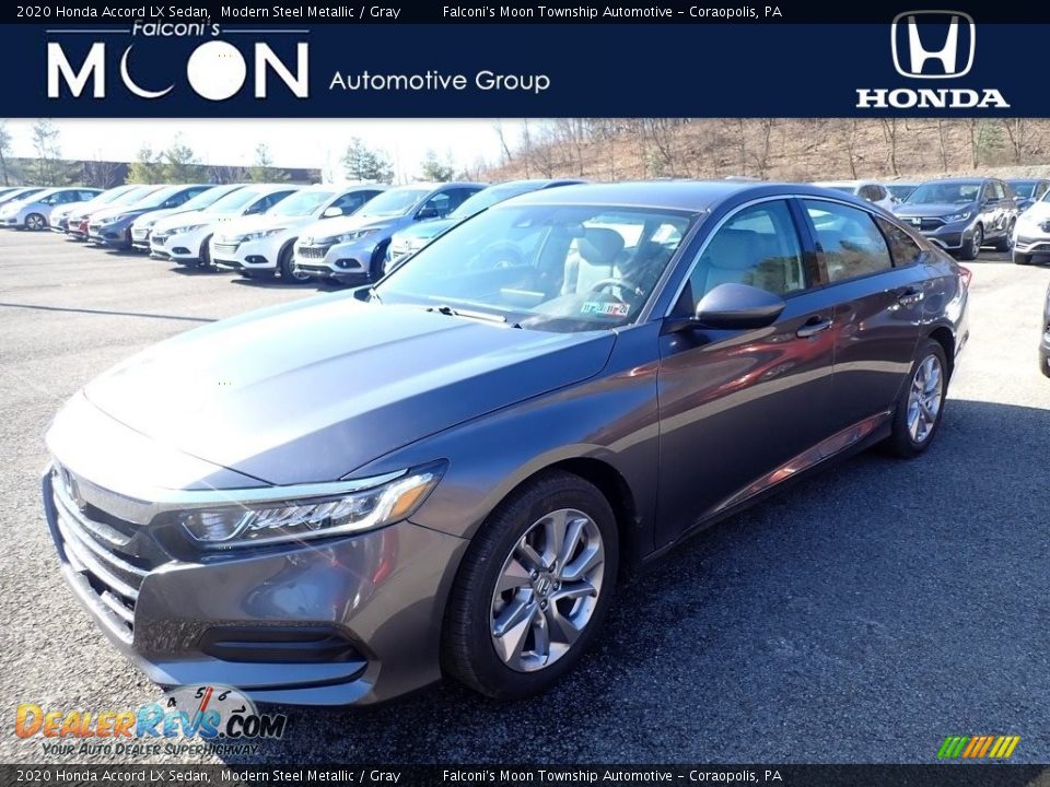 2020 Honda Accord LX Sedan Modern Steel Metallic / Gray Photo #1