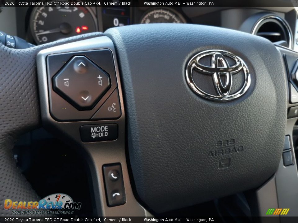 2020 Toyota Tacoma TRD Off Road Double Cab 4x4 Cement / Black Photo #5