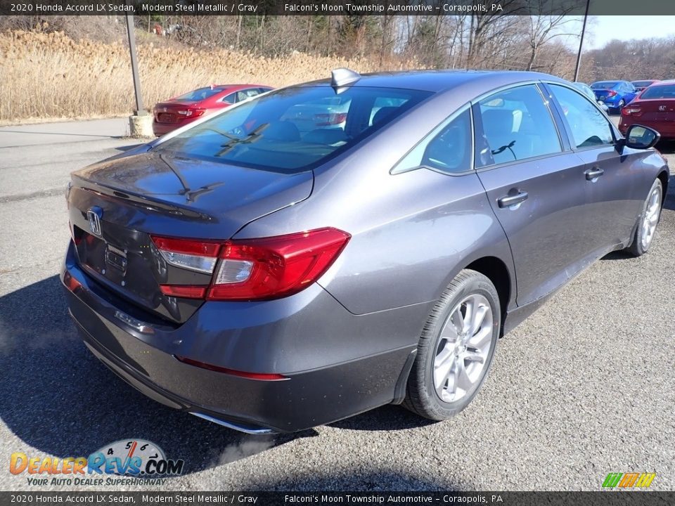 2020 Honda Accord LX Sedan Modern Steel Metallic / Gray Photo #3