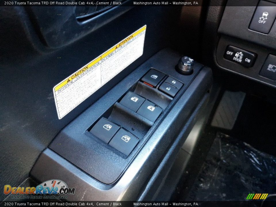 2020 Toyota Tacoma TRD Off Road Double Cab 4x4 Cement / Black Photo #8