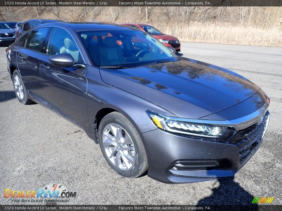 2020 Honda Accord LX Sedan Modern Steel Metallic / Gray Photo #4