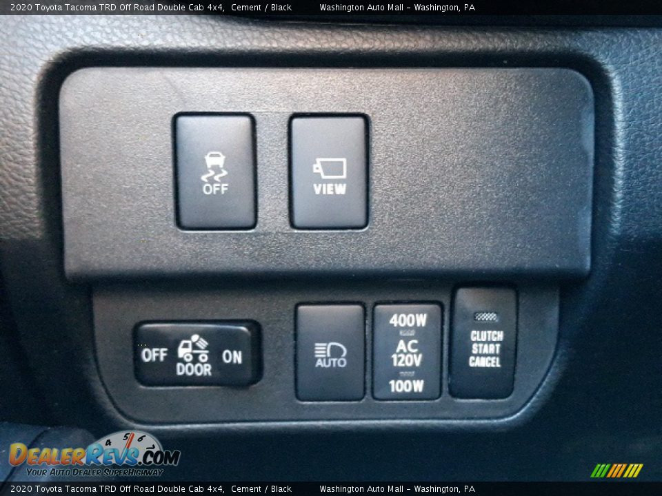 2020 Toyota Tacoma TRD Off Road Double Cab 4x4 Cement / Black Photo #9