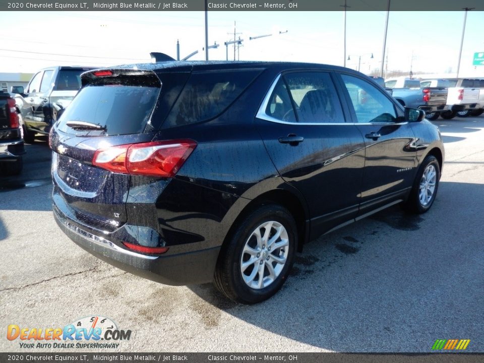 2020 Chevrolet Equinox LT Midnight Blue Metallic / Jet Black Photo #4