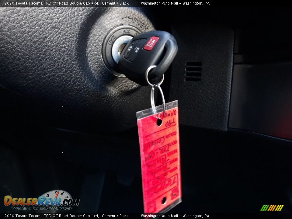 2020 Toyota Tacoma TRD Off Road Double Cab 4x4 Cement / Black Photo #10