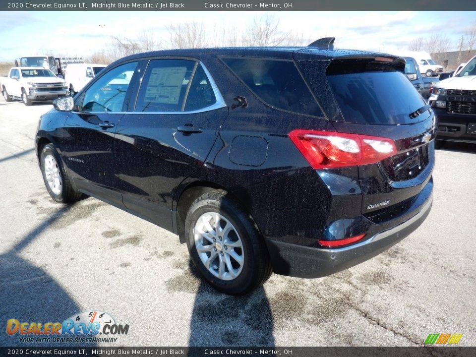 2020 Chevrolet Equinox LT Midnight Blue Metallic / Jet Black Photo #5