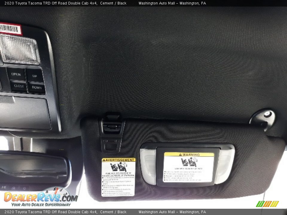 2020 Toyota Tacoma TRD Off Road Double Cab 4x4 Cement / Black Photo #21
