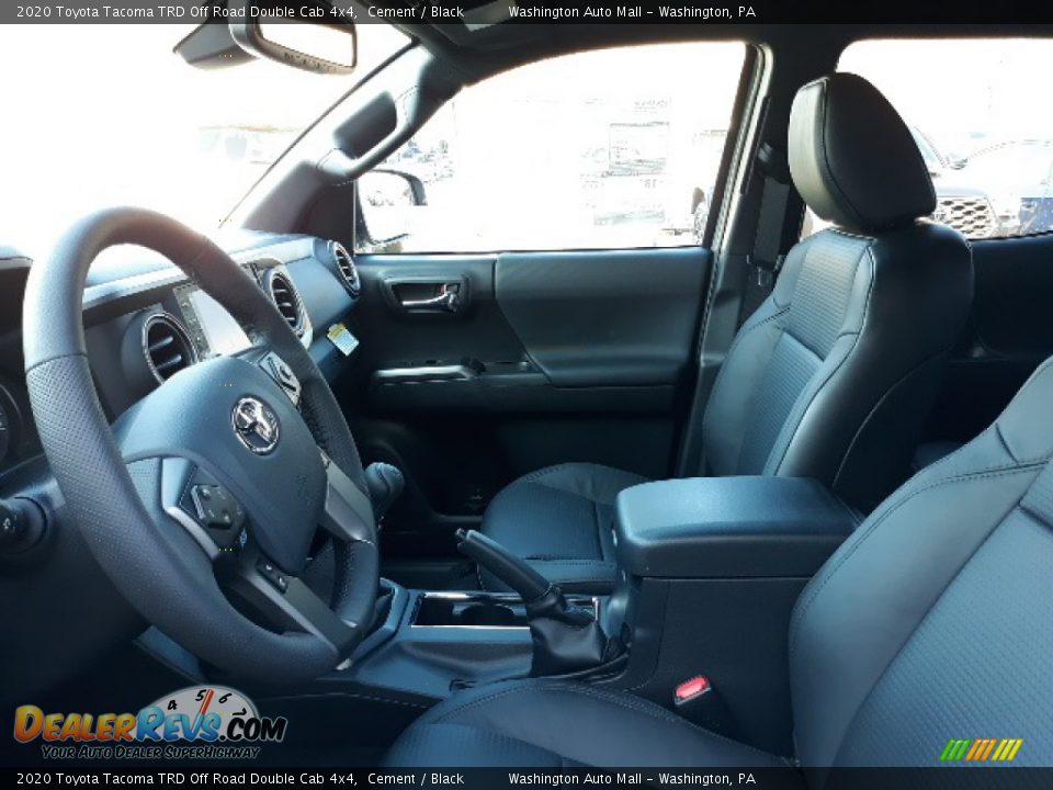 2020 Toyota Tacoma TRD Off Road Double Cab 4x4 Cement / Black Photo #22