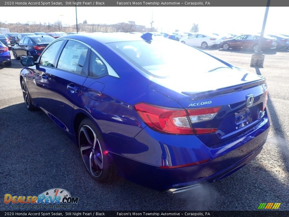 2020 Honda Accord Sport Sedan Still Night Pearl / Black Photo #2