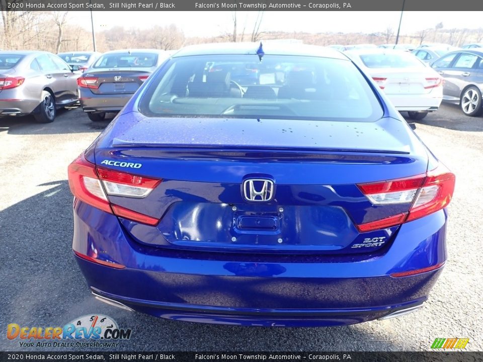 2020 Honda Accord Sport Sedan Still Night Pearl / Black Photo #3