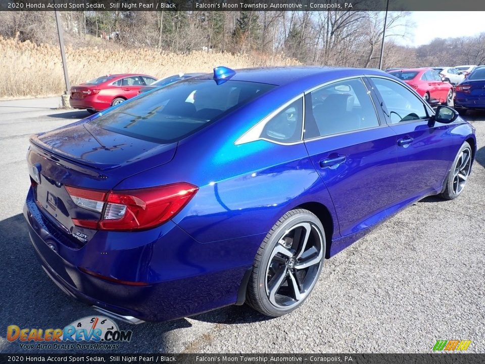 2020 Honda Accord Sport Sedan Still Night Pearl / Black Photo #4