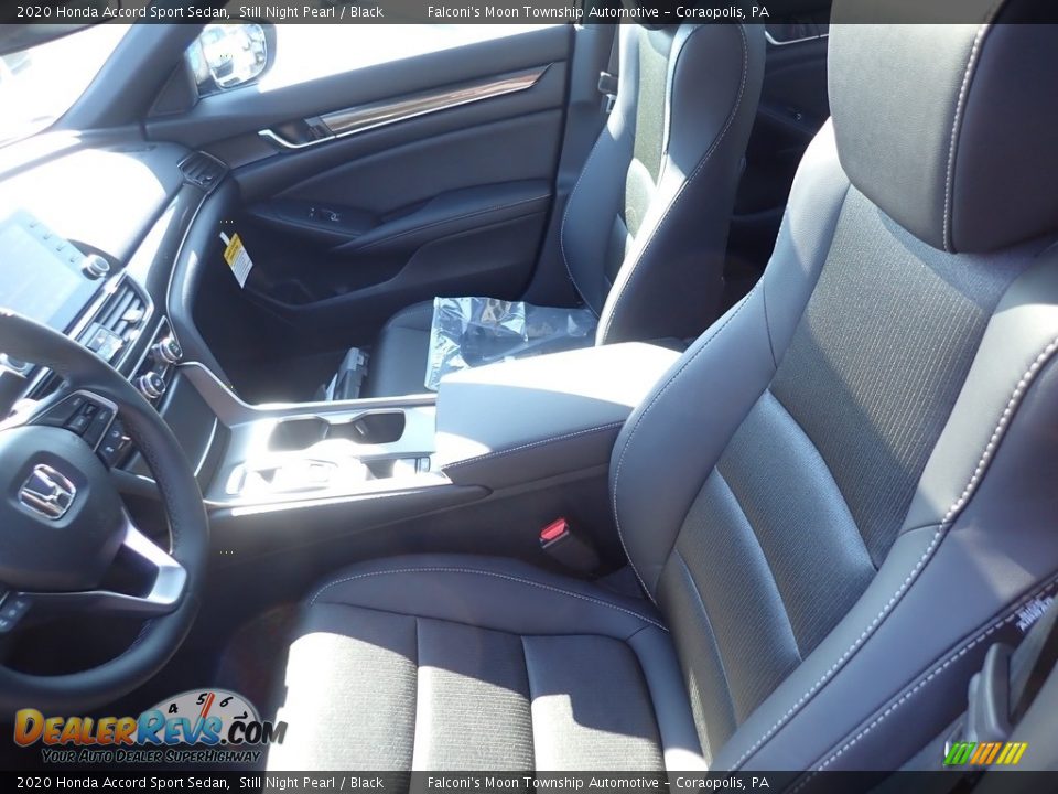 2020 Honda Accord Sport Sedan Still Night Pearl / Black Photo #8