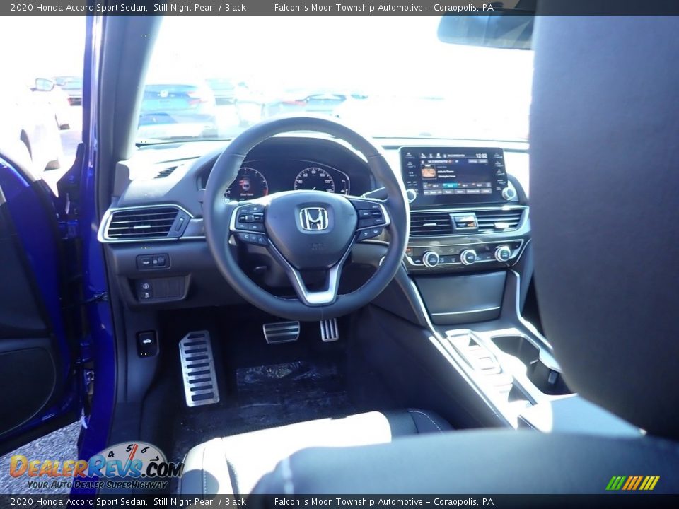 2020 Honda Accord Sport Sedan Still Night Pearl / Black Photo #10