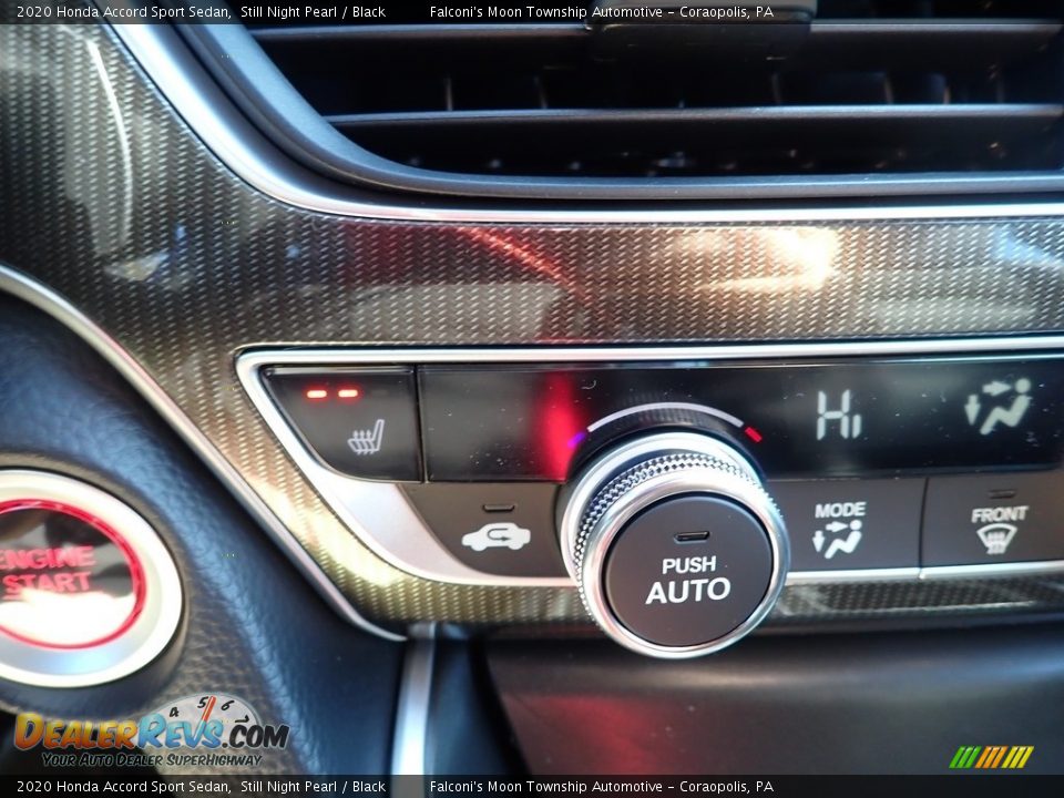 2020 Honda Accord Sport Sedan Still Night Pearl / Black Photo #15