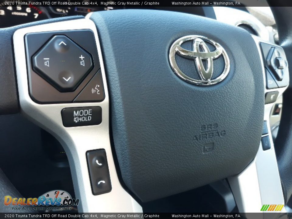 2020 Toyota Tundra TRD Off Road Double Cab 4x4 Magnetic Gray Metallic / Graphite Photo #6
