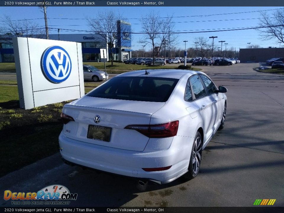 2020 Volkswagen Jetta GLI Pure White / Titan Black Photo #3