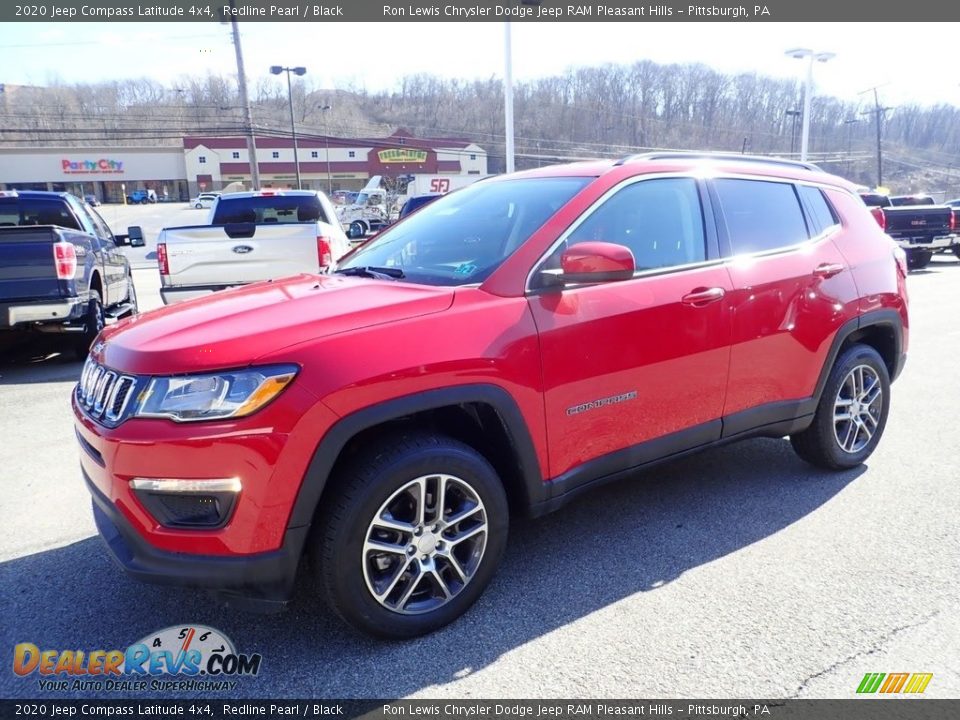 2020 Jeep Compass Latitude 4x4 Redline Pearl / Black Photo #1