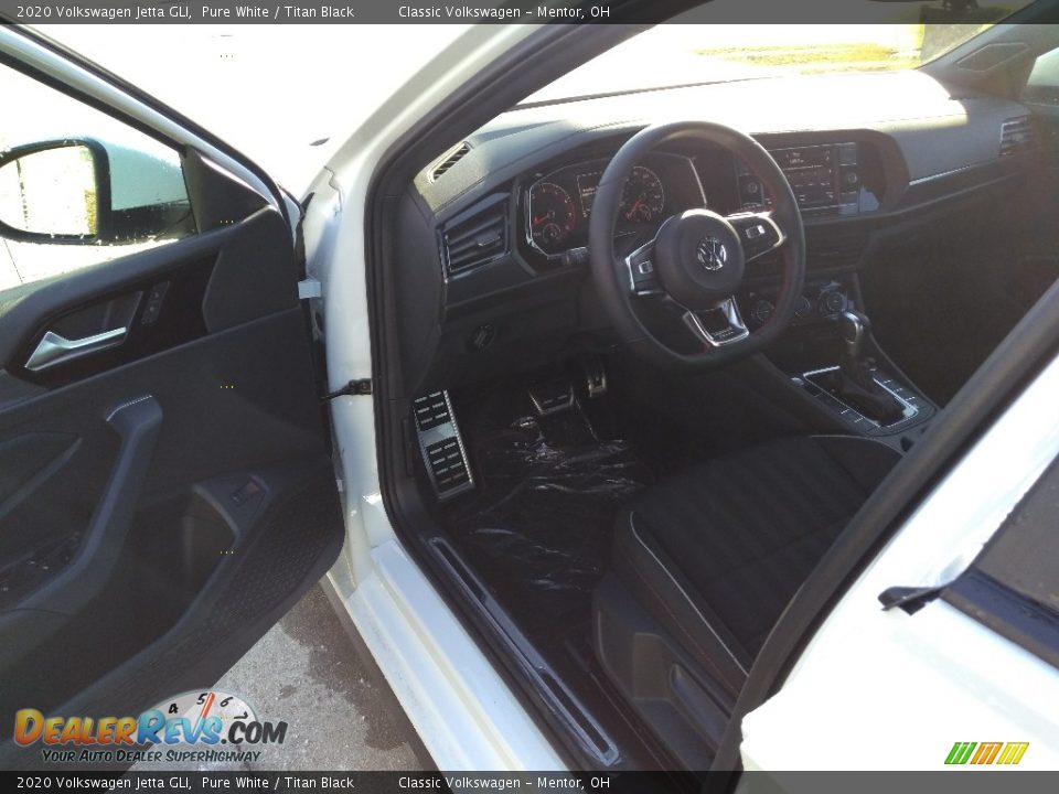 2020 Volkswagen Jetta GLI Pure White / Titan Black Photo #5