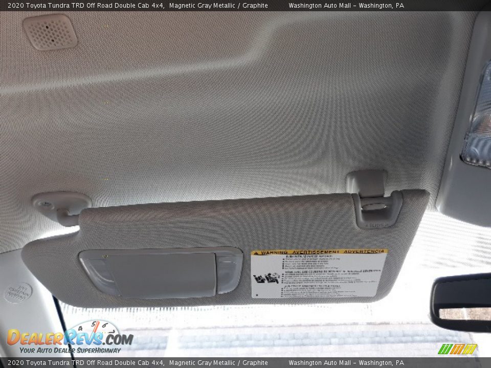 2020 Toyota Tundra TRD Off Road Double Cab 4x4 Magnetic Gray Metallic / Graphite Photo #18