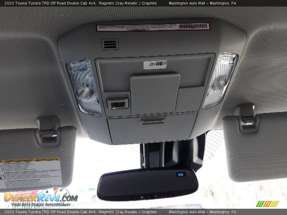 2020 Toyota Tundra TRD Off Road Double Cab 4x4 Magnetic Gray Metallic / Graphite Photo #19