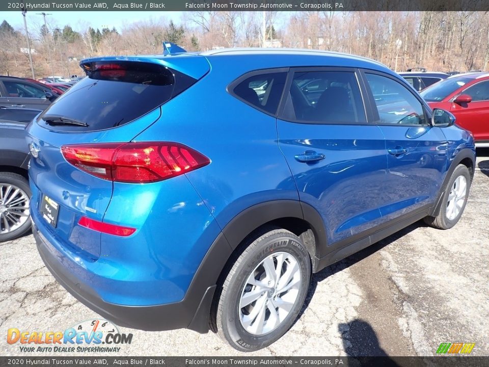 2020 Hyundai Tucson Value AWD Aqua Blue / Black Photo #2