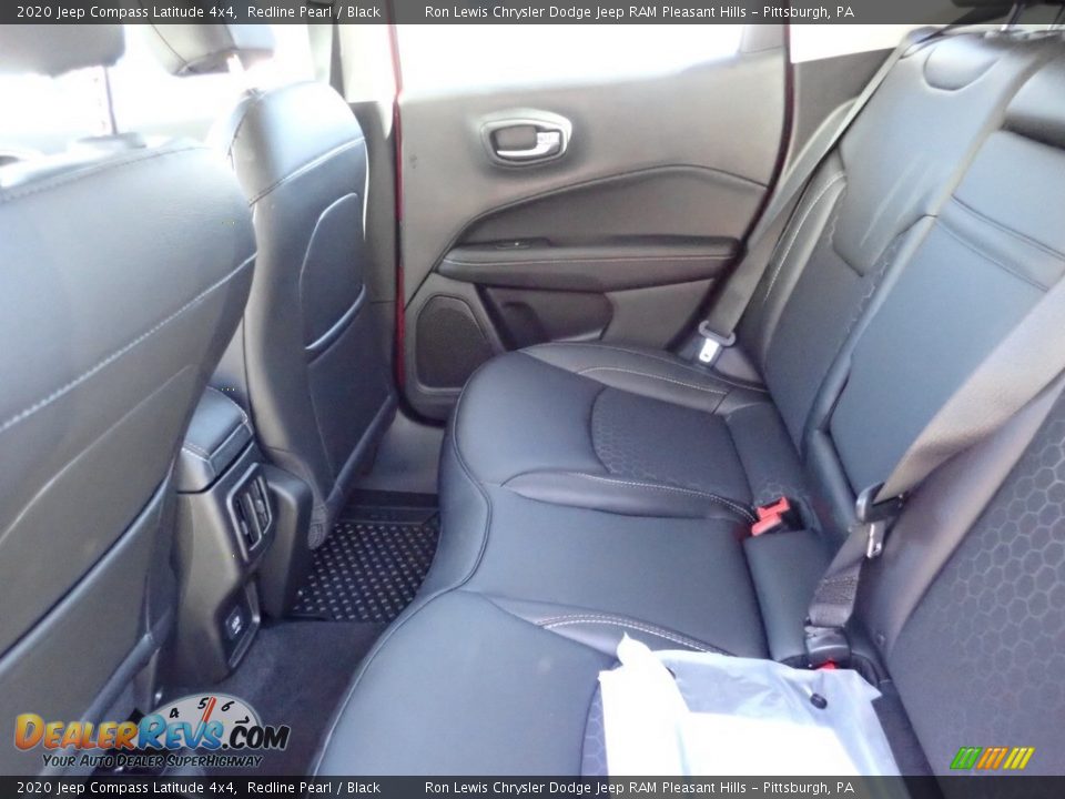 2020 Jeep Compass Latitude 4x4 Redline Pearl / Black Photo #13