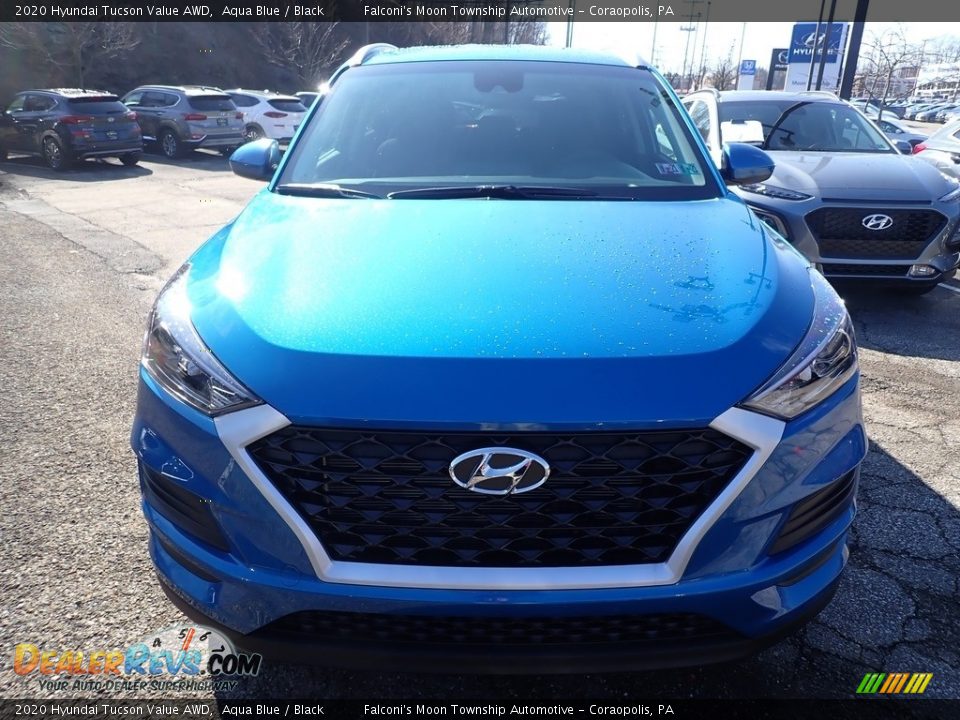 2020 Hyundai Tucson Value AWD Aqua Blue / Black Photo #4