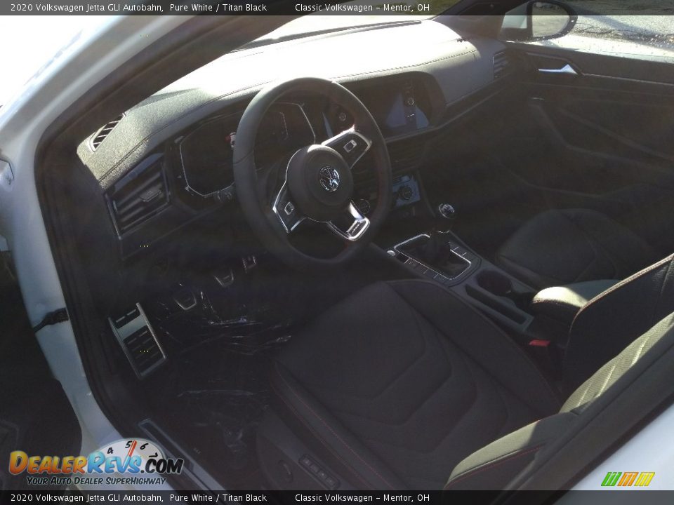 2020 Volkswagen Jetta GLI Autobahn Pure White / Titan Black Photo #5