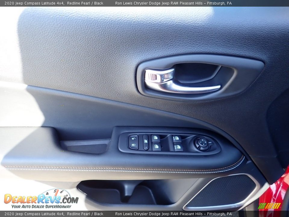 2020 Jeep Compass Latitude 4x4 Redline Pearl / Black Photo #15