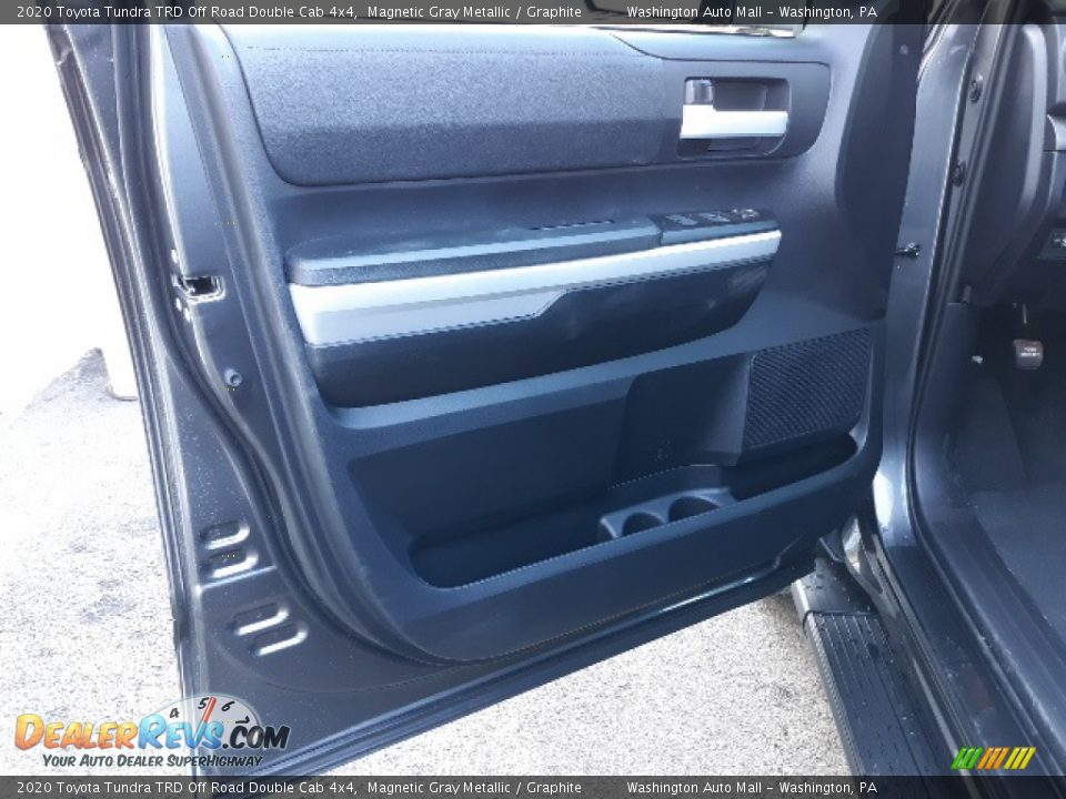 2020 Toyota Tundra TRD Off Road Double Cab 4x4 Magnetic Gray Metallic / Graphite Photo #24