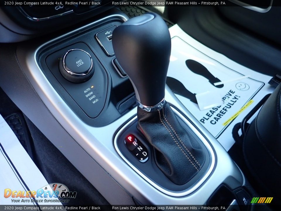 2020 Jeep Compass Latitude 4x4 Redline Pearl / Black Photo #19