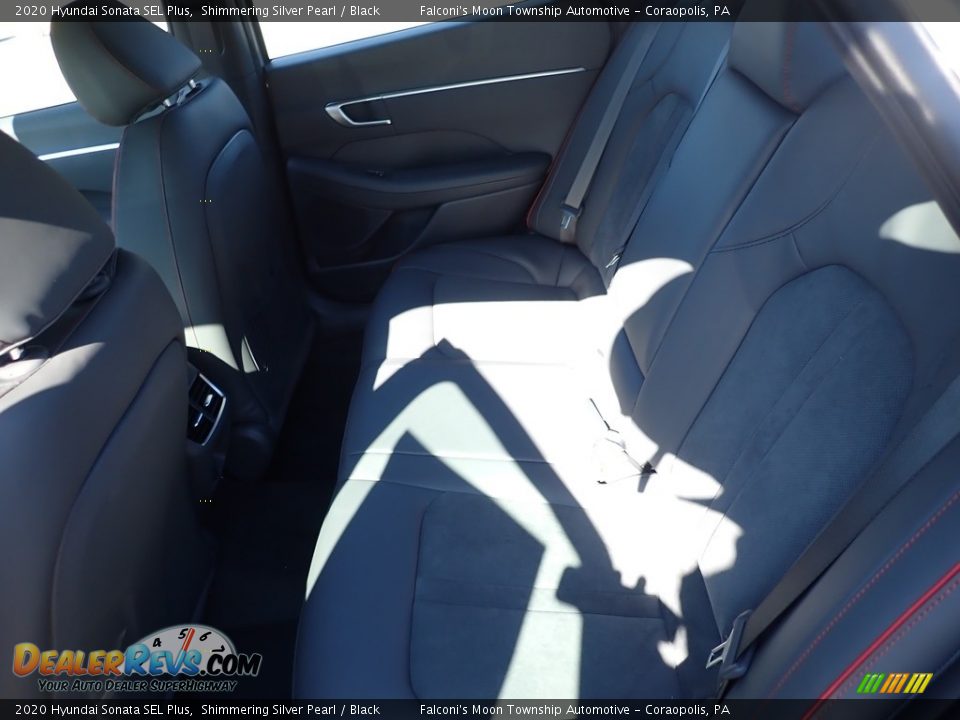 2020 Hyundai Sonata SEL Plus Shimmering Silver Pearl / Black Photo #8