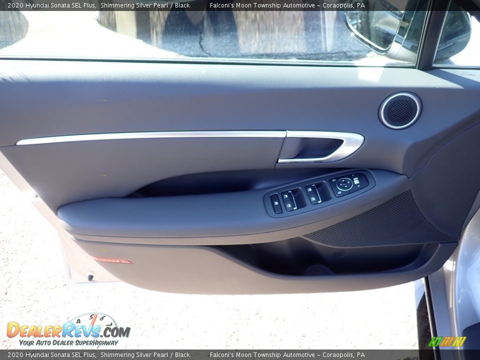 2020 Hyundai Sonata SEL Plus Shimmering Silver Pearl / Black Photo #10