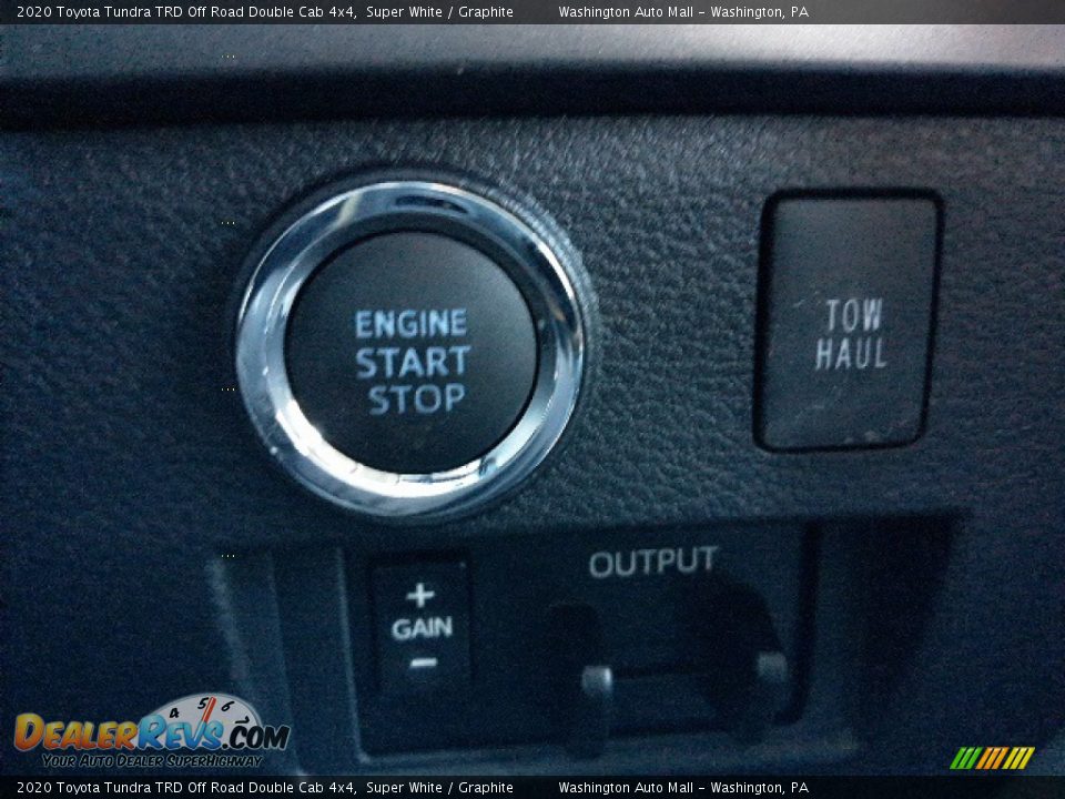 2020 Toyota Tundra TRD Off Road Double Cab 4x4 Super White / Graphite Photo #10