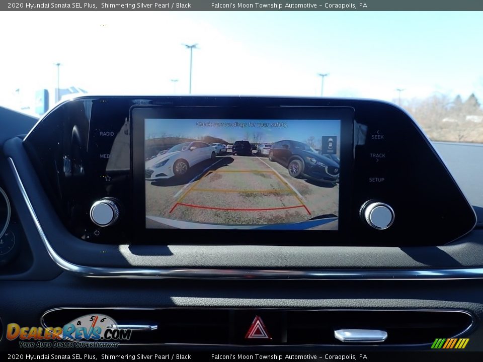 2020 Hyundai Sonata SEL Plus Shimmering Silver Pearl / Black Photo #14