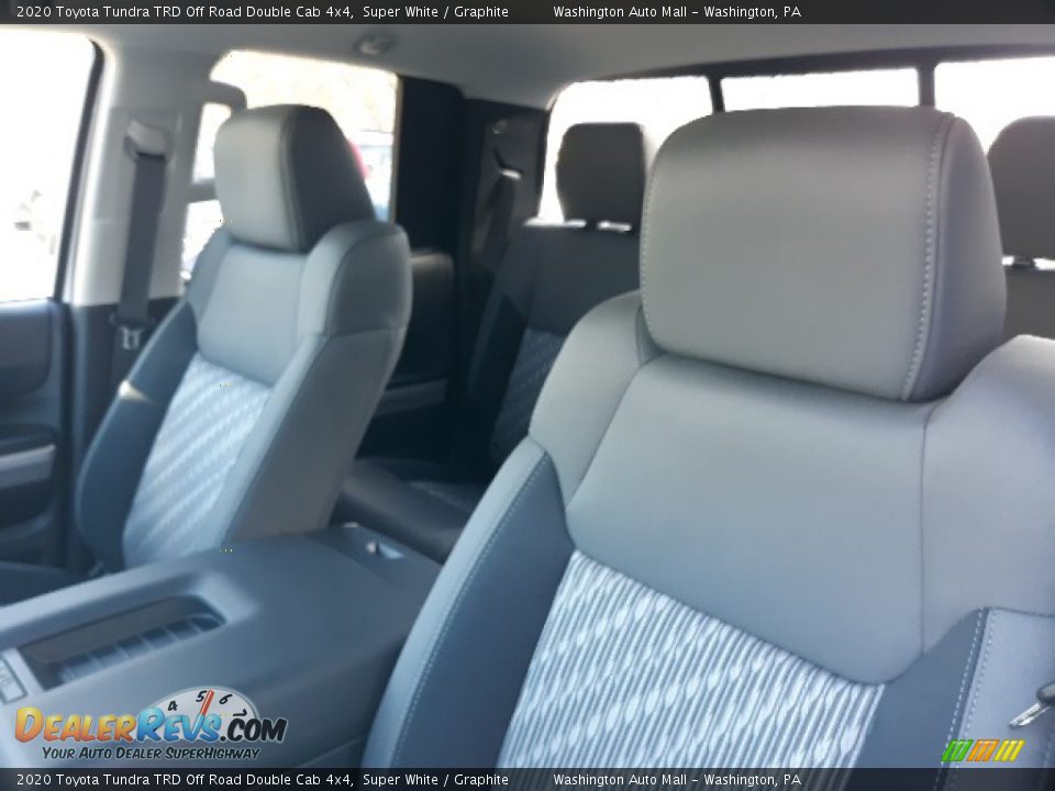 2020 Toyota Tundra TRD Off Road Double Cab 4x4 Super White / Graphite Photo #20