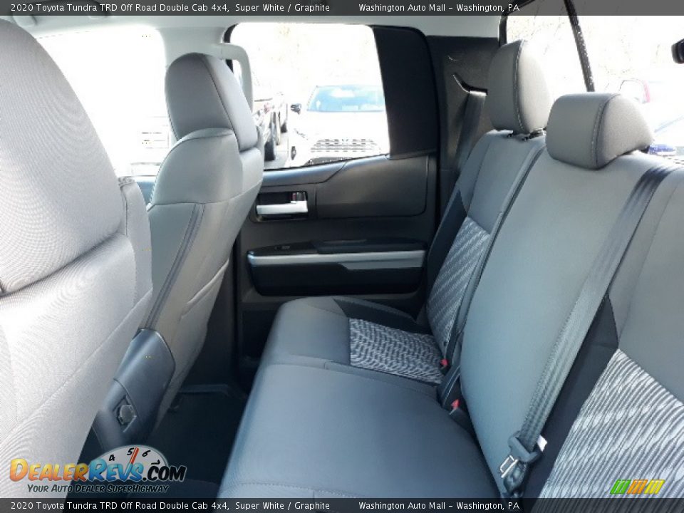2020 Toyota Tundra TRD Off Road Double Cab 4x4 Super White / Graphite Photo #25