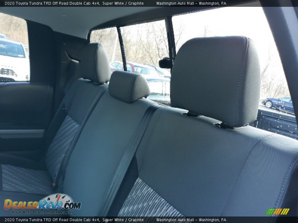 2020 Toyota Tundra TRD Off Road Double Cab 4x4 Super White / Graphite Photo #26