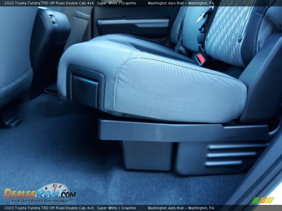 2020 Toyota Tundra TRD Off Road Double Cab 4x4 Super White / Graphite Photo #27