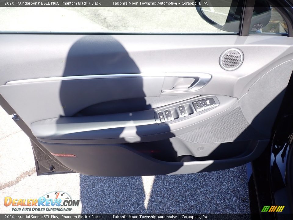 2020 Hyundai Sonata SEL Plus Phantom Black / Black Photo #10
