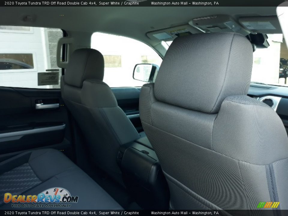 2020 Toyota Tundra TRD Off Road Double Cab 4x4 Super White / Graphite Photo #29