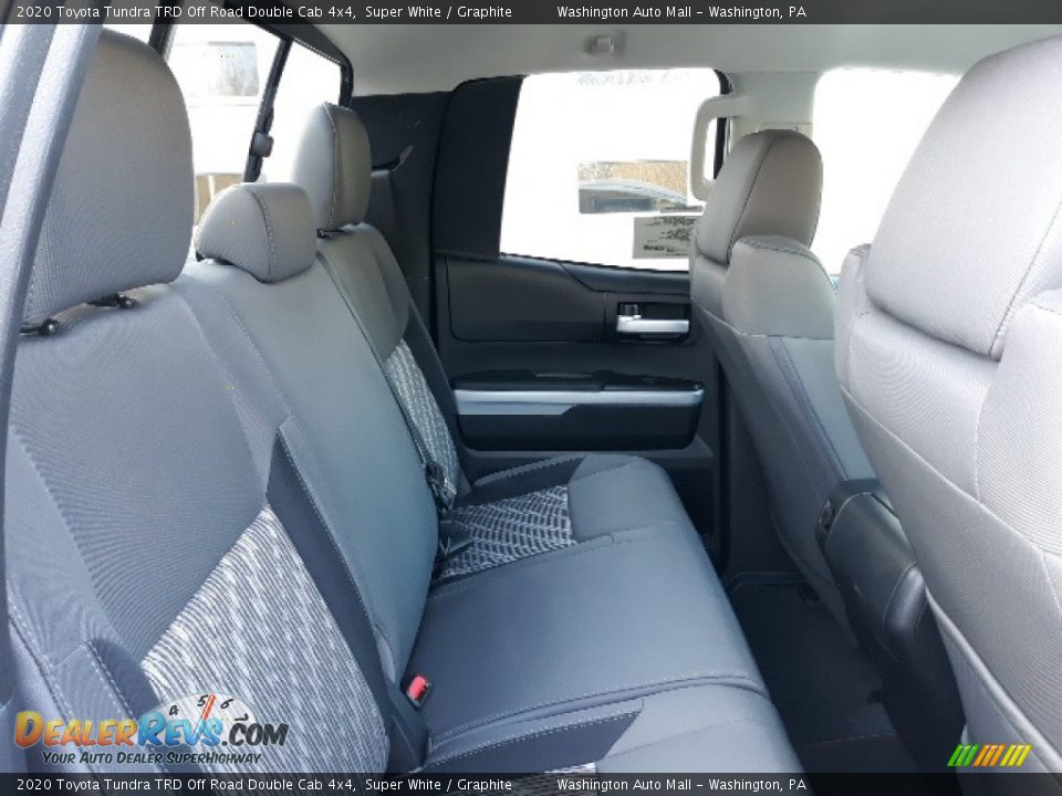 2020 Toyota Tundra TRD Off Road Double Cab 4x4 Super White / Graphite Photo #30