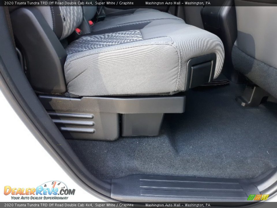 2020 Toyota Tundra TRD Off Road Double Cab 4x4 Super White / Graphite Photo #32