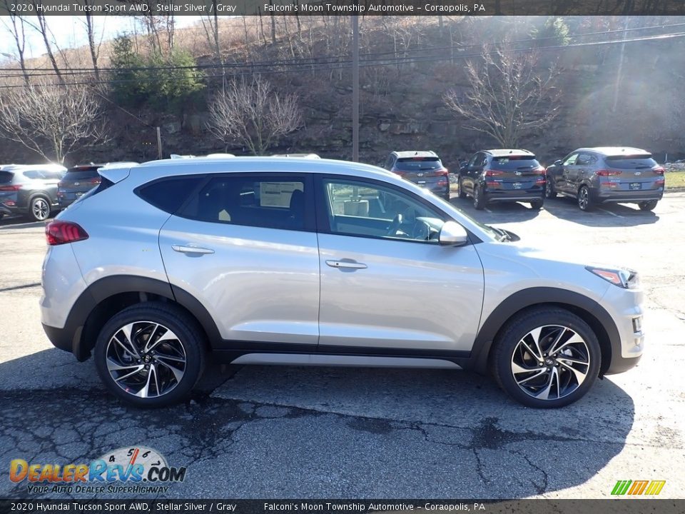 2020 Hyundai Tucson Sport AWD Stellar Silver / Gray Photo #1