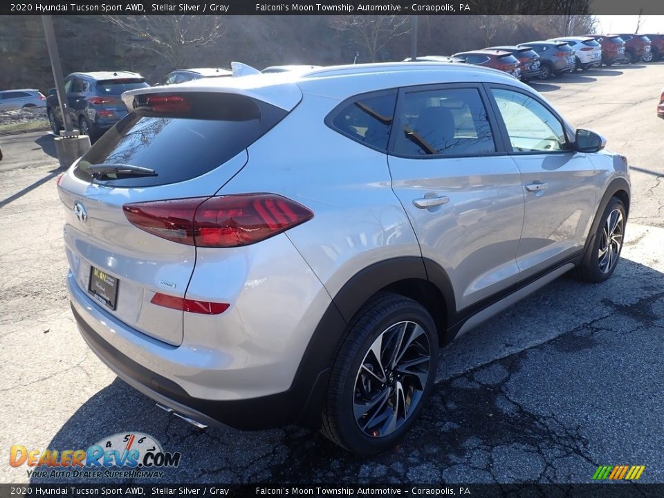 2020 Hyundai Tucson Sport AWD Stellar Silver / Gray Photo #2