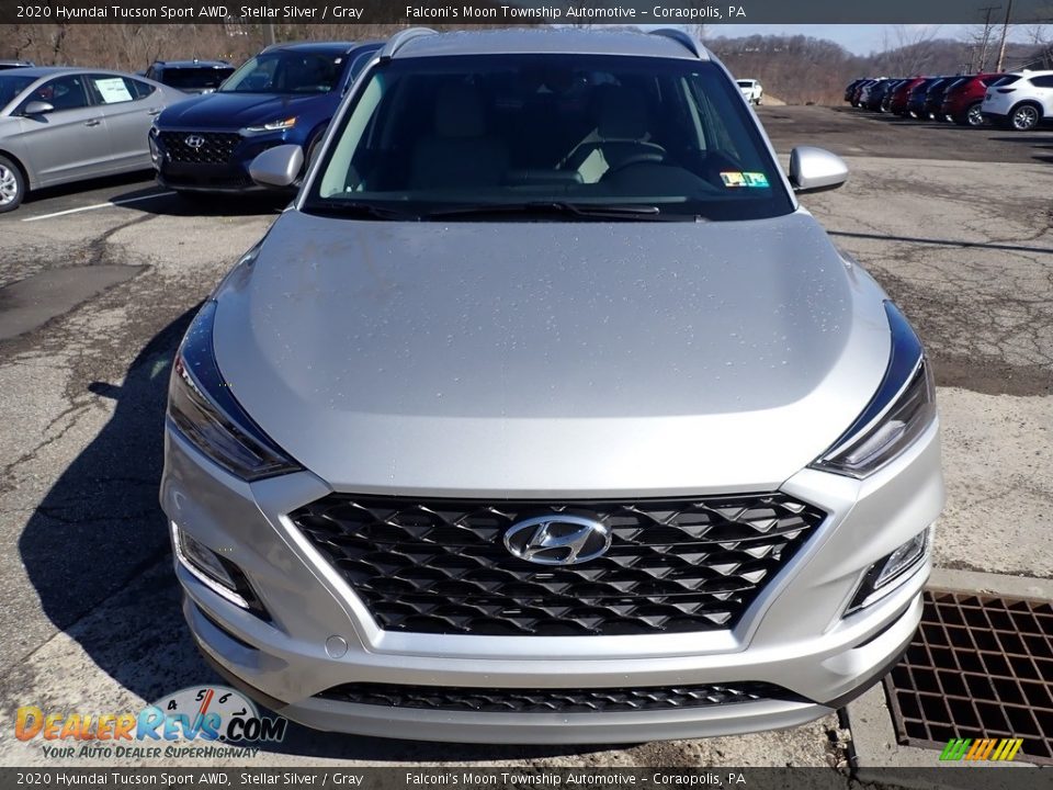 2020 Hyundai Tucson Sport AWD Stellar Silver / Gray Photo #4