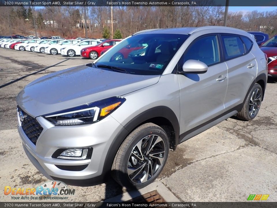 2020 Hyundai Tucson Sport AWD Stellar Silver / Gray Photo #5