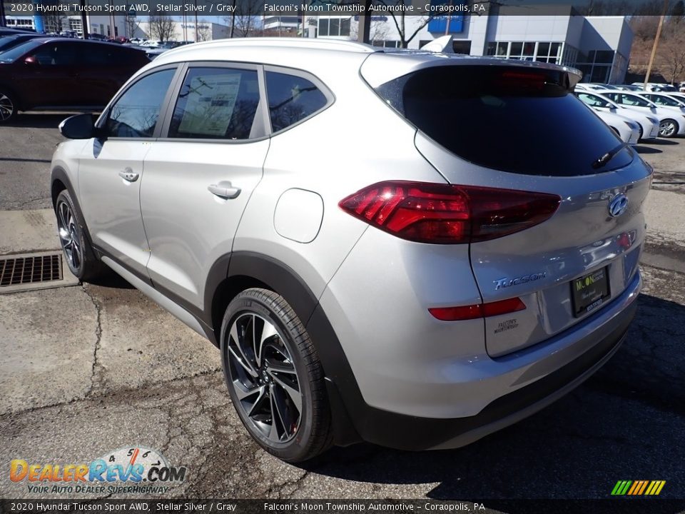 2020 Hyundai Tucson Sport AWD Stellar Silver / Gray Photo #6