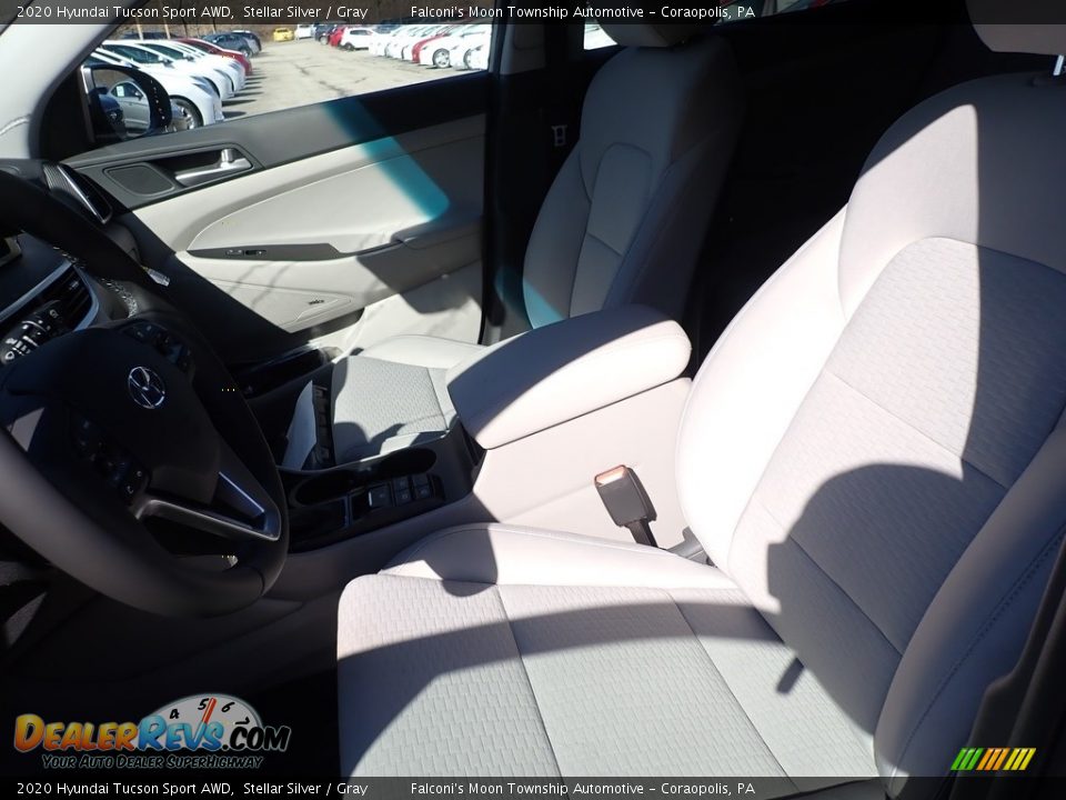 2020 Hyundai Tucson Sport AWD Stellar Silver / Gray Photo #11