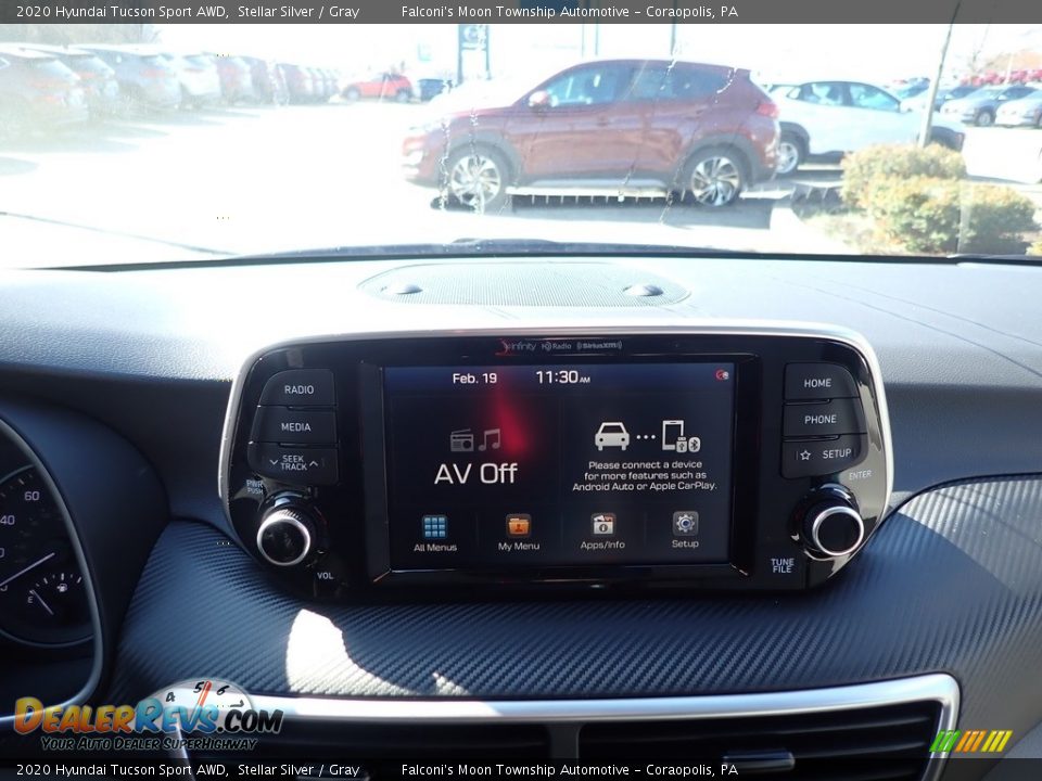 2020 Hyundai Tucson Sport AWD Stellar Silver / Gray Photo #13